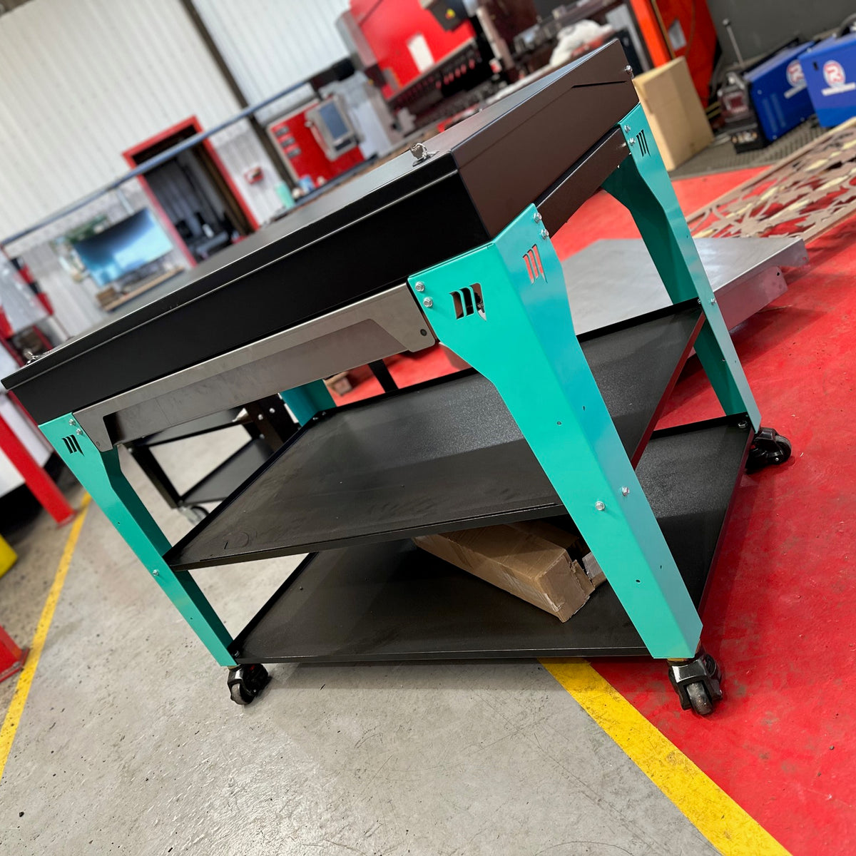 MAC  Mobile Workshop Trolley Top Tool Box With Drawer 1250 x 750mm  Heavy Duty Work Station