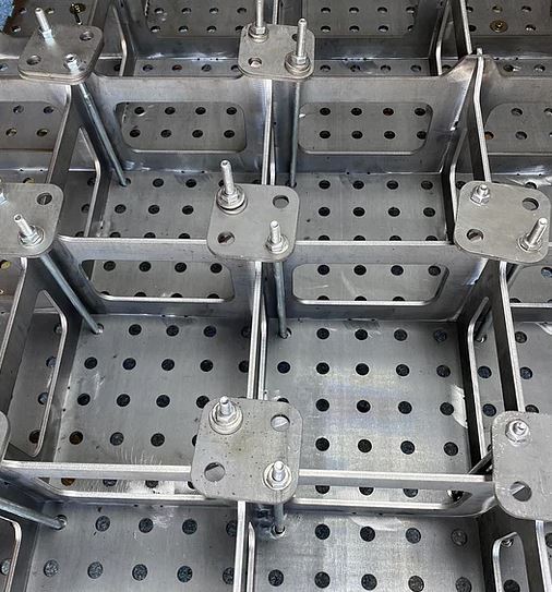MAC - Assembly Bracket Plates Pack Of 10 for Weld Tables