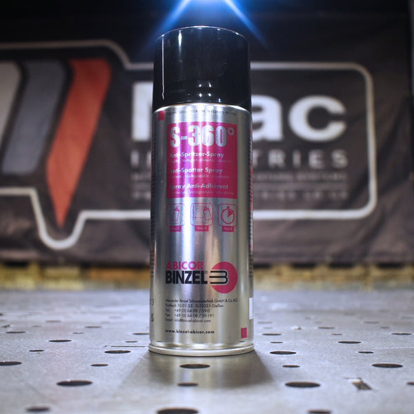 Binzel S-360 Anti-Spatter Welding Spray Fixture Weld Table Protection