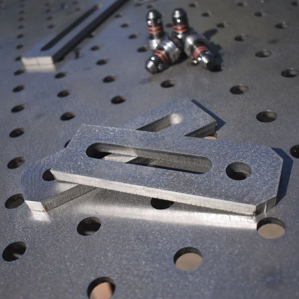MAC - 150mm Slotted Stop Tab (Pack of 2x) - Fixture Weld Table Tooling