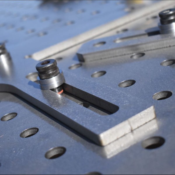 MAC - 250mm 90D Flat Angle Stop (10mm) Tab - Fixture Weld Table Tooling