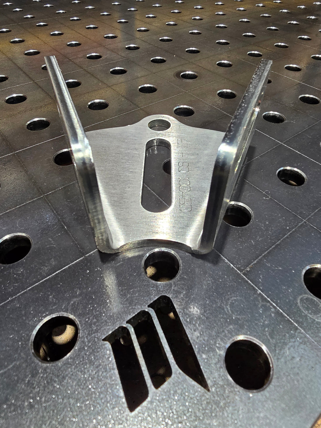 MAC - EZ Square 3D 100mm - 45 Degree Speed Square - Made In Britain - Welding Fabrication Tooling