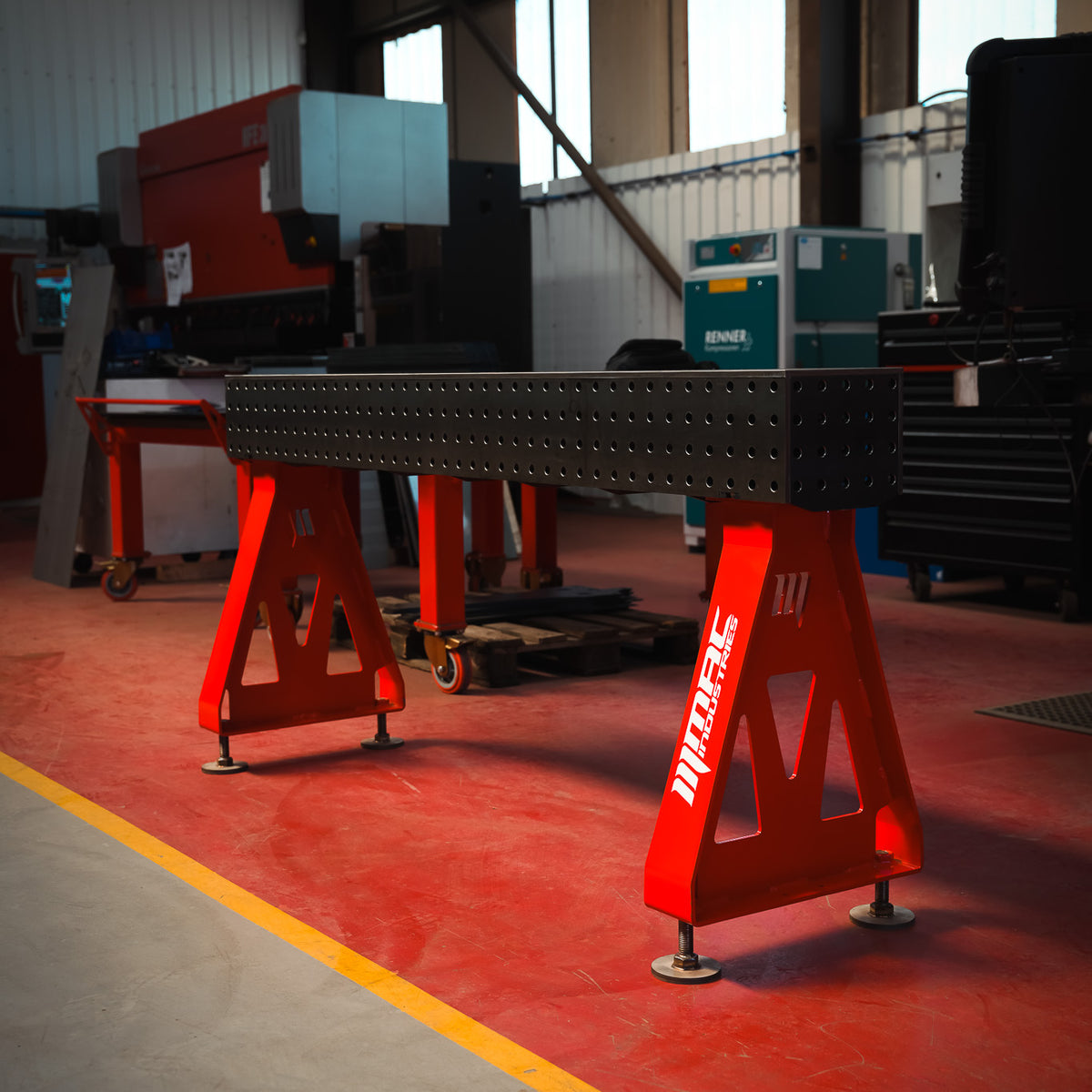 ULTRA - Fixture Welding Trestle Weld Table 2000mm x 250mm