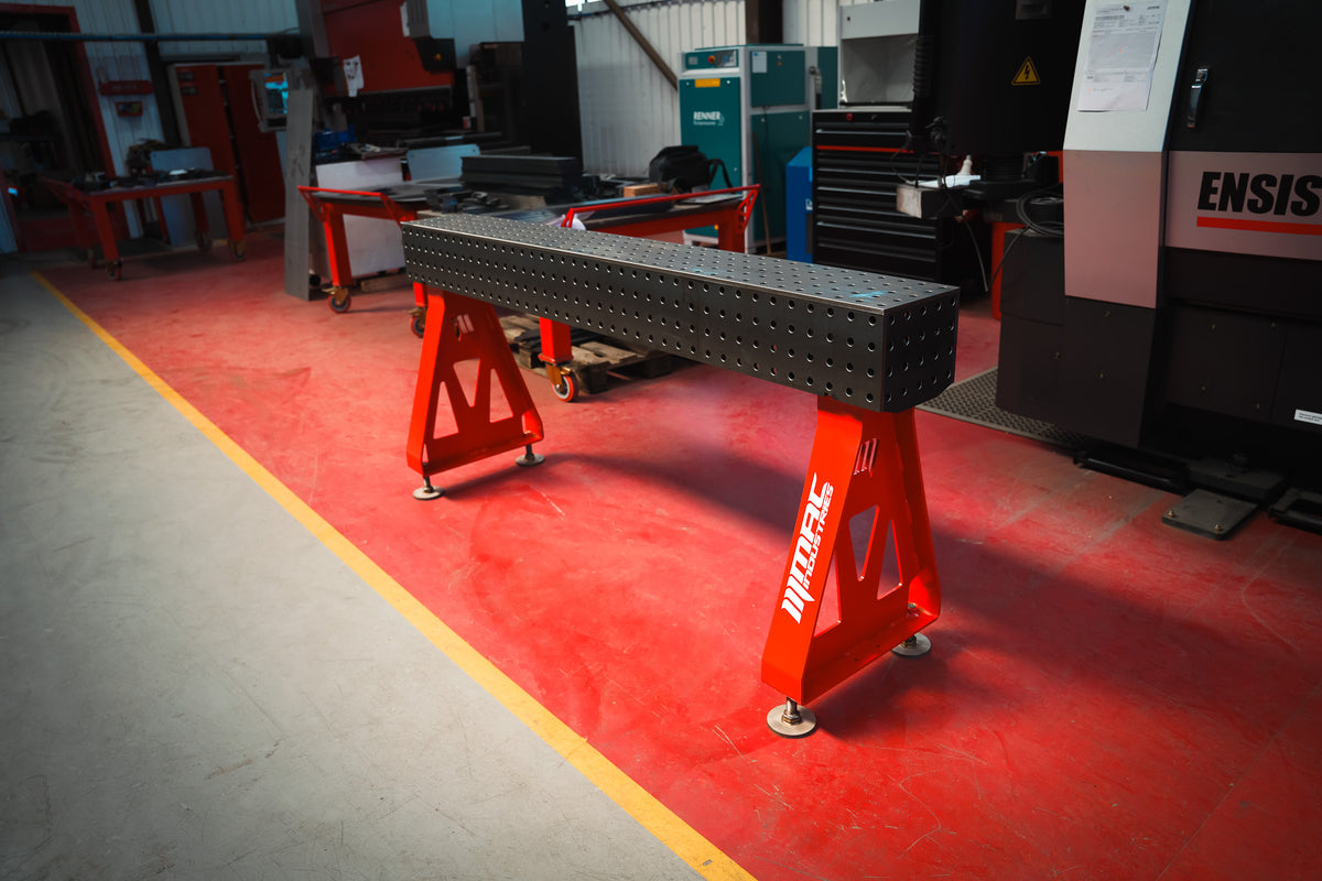 ULTRA Fixture Welding Trestle Weld Table 2000mm x 250mm