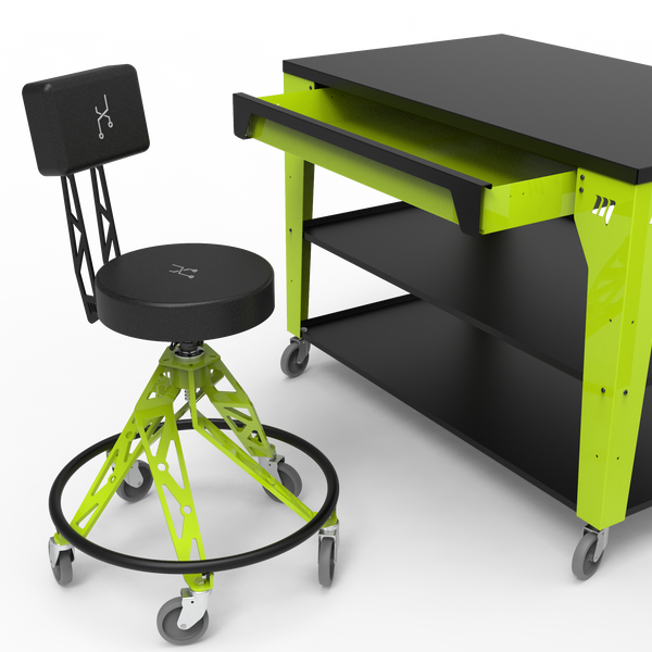 Helix Adapt+ Workshop Chair / Shop Stool - Made In Britain