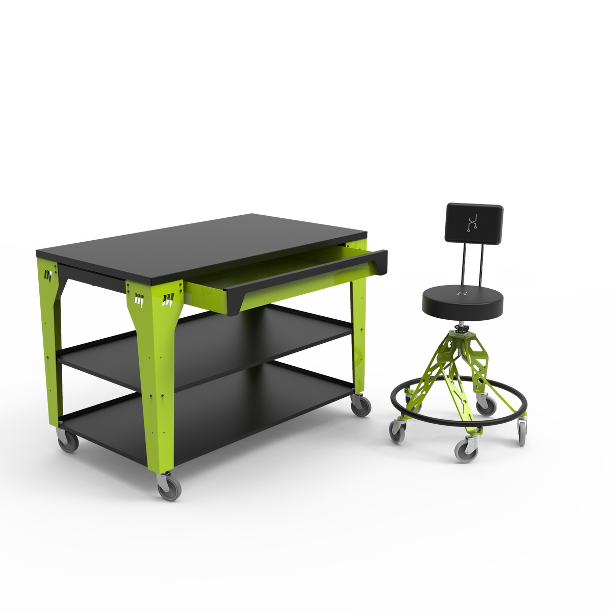 Helix Adapt+ Workshop Chair / Shop Stool - Made In Britain