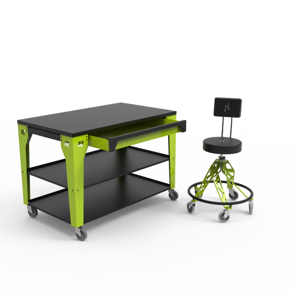 Helix Adapt+ Workshop Chair / Shop Stool - Made In Britain