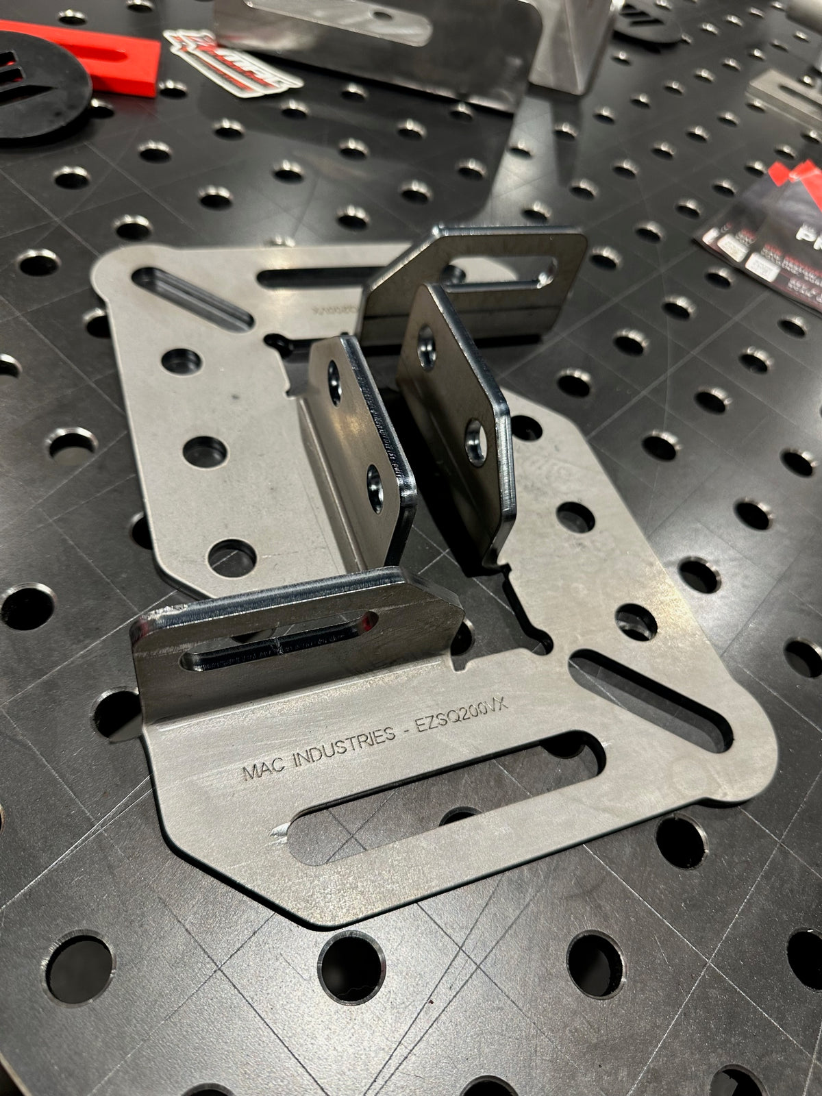 EZ Square Reverse 3D 200mm 90 Degree Speed Square Made In Britain Welding Fabrication Tooling EZ-SQ200VX