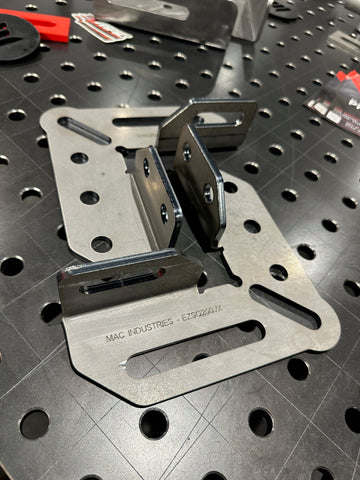 EZ Square Reverse 3D 200mm 90 Degree Speed Square Made In Britain Welding Fabrication Tooling EZ-SQ200VX