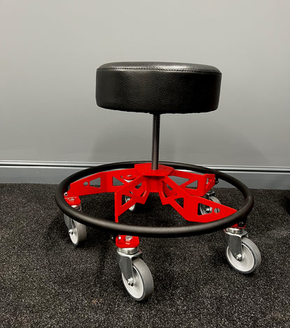 Helix Low Rider Adjustable Workshop Chair / Shop Stool - Made In Brita ...
