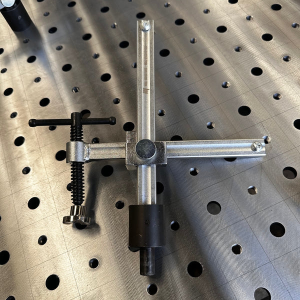 MAC -  Adjustable Throat 200 x 200 T-Handle 16D / 28D Fixture Table Weld Clamp Welding