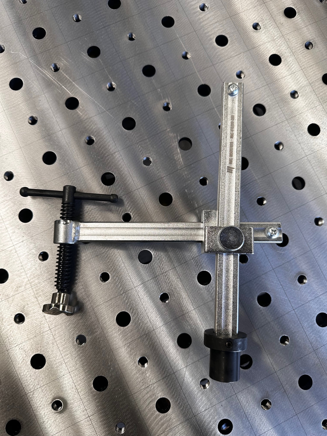 MAC -  Adjustable Throat 200 x 200 T-Handle 16D / 28D Fixture Table Weld Clamp Welding