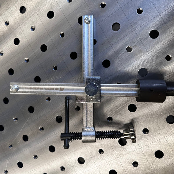 MAC -  Adjustable Throat 200 x 200 T-Handle 16D / 28D Fixture Table Weld Clamp Welding
