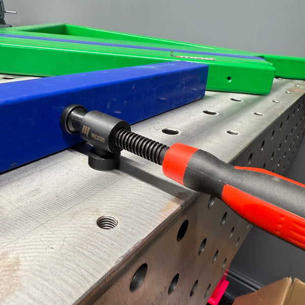 MAC - 45D / 90D degree - 150mm  Screw Handle 16D Fixture Table Weld Clamp Welding