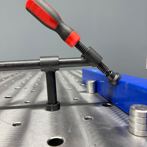 MAC - 45D / 90D degree - 150mm  Screw Handle 16D Fixture Table Weld Clamp Welding