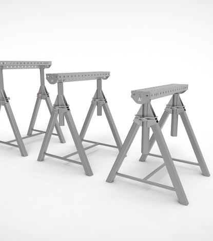 Metal sawhorse sales table legs