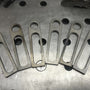 MAC - 75mm Slotted Tab Stops (6mm) Pack of 4no.  - Fixture Modular Welding Table Tooling