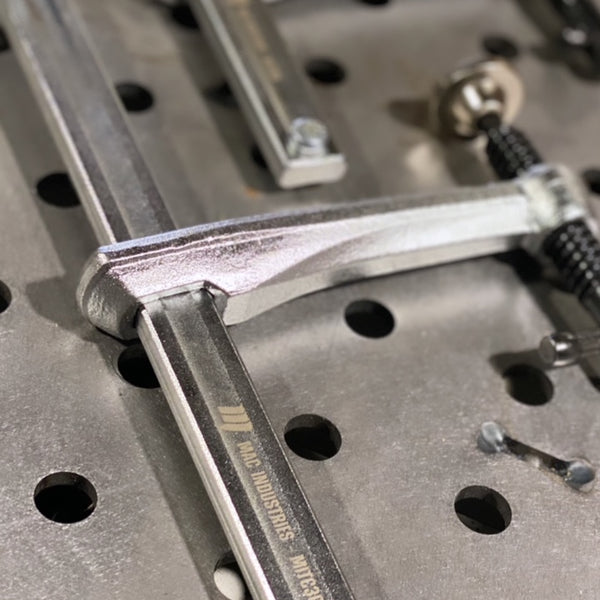 MAC - Strong 150mm  / 300mm T-Handle 16D Fixture Table Weld Clamp Welding