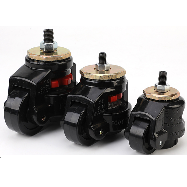 Heavy Duty Mac Ind Machine FootMaster Type/Style Height Adjustable Castors (box of 4). Type PRO Castors GD 80S / 100S