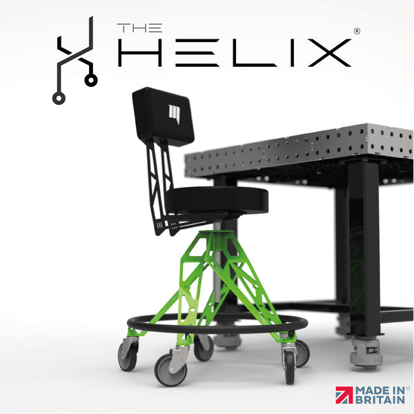 Helix Adapt+ Workshop Chair / Shop Stool - Made In Britain