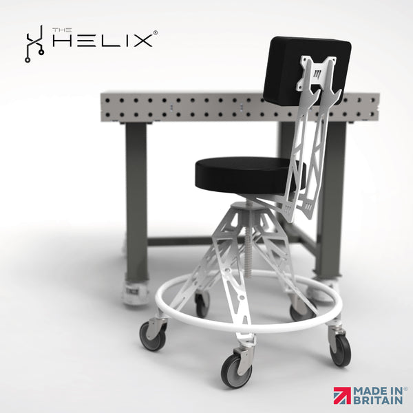 Helix Adapt+ Workshop Chair / Shop Stool - Made In Britain