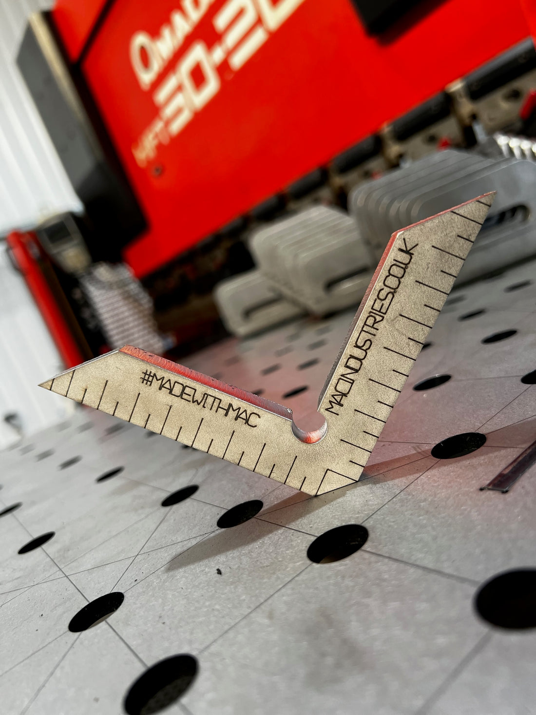MAC - Pocket Fabrication Square Stainless Steel FAB 100mm