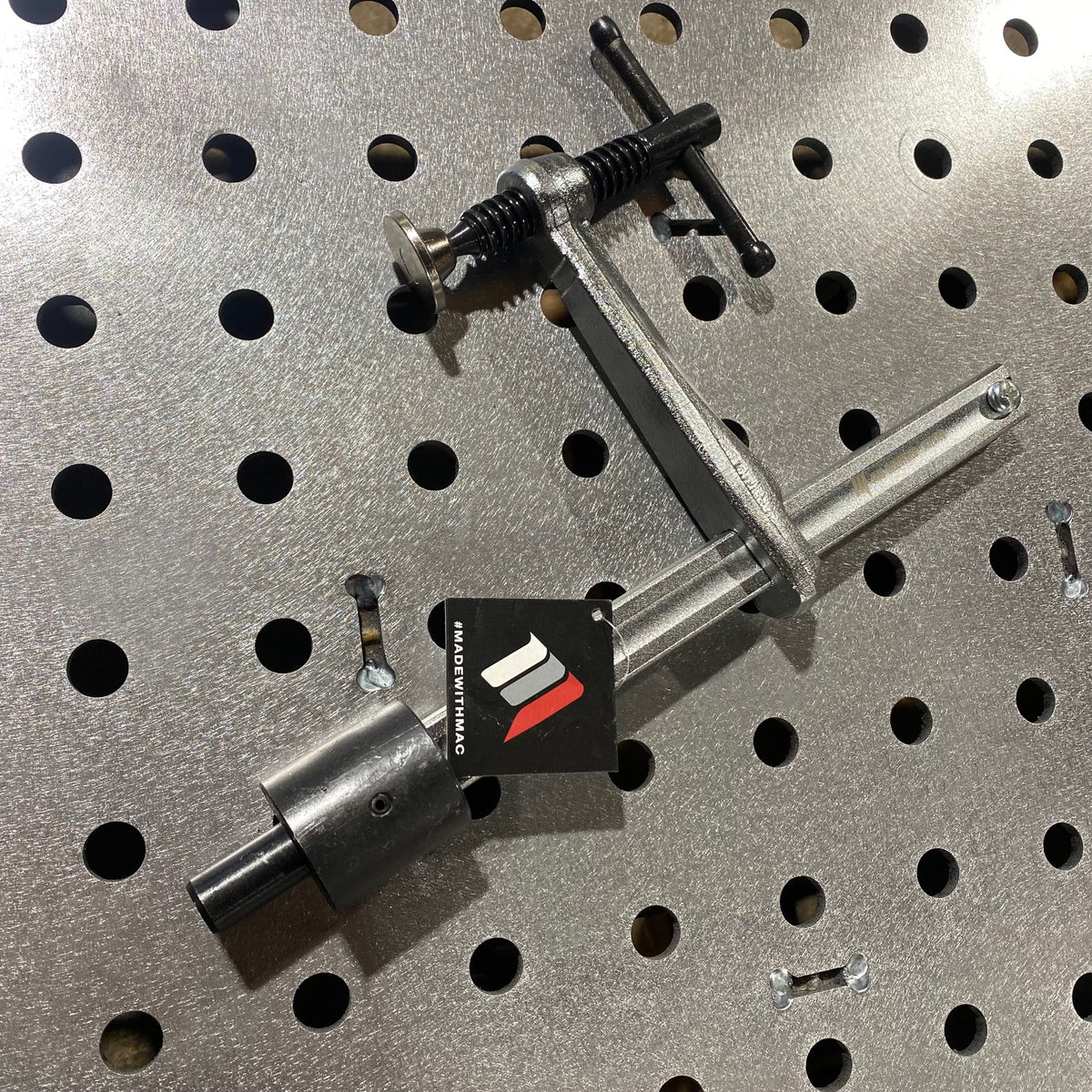 MAC - Strong 150mm  / 300mm T-Handle 16D Fixture Table Weld Clamp Welding