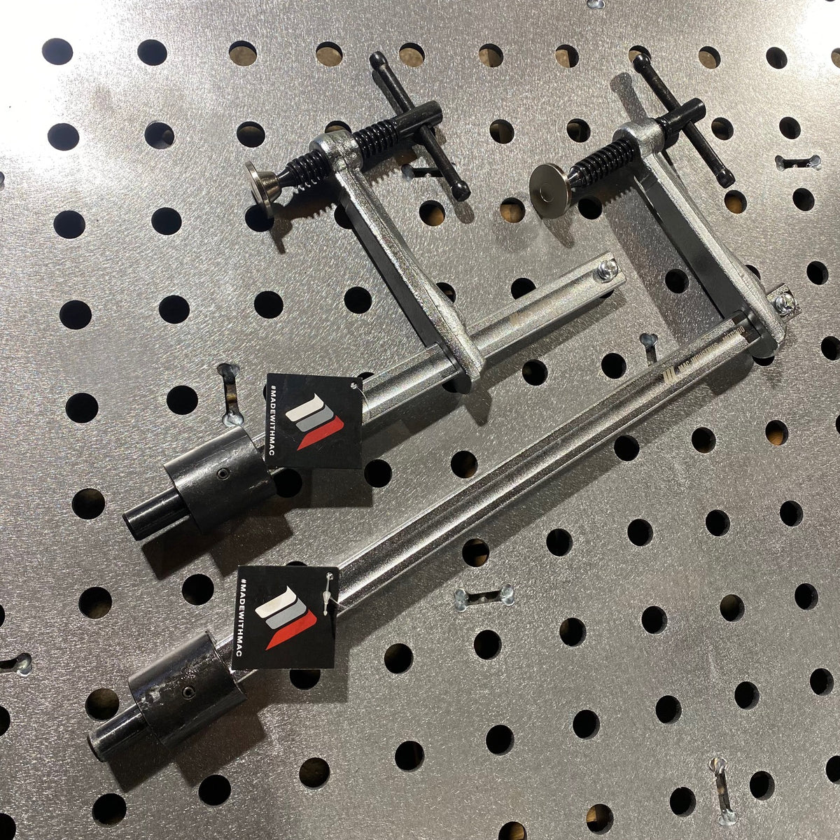 MAC - Strong 150mm  / 300mm T-Handle 16D Fixture Table Weld Clamp Welding