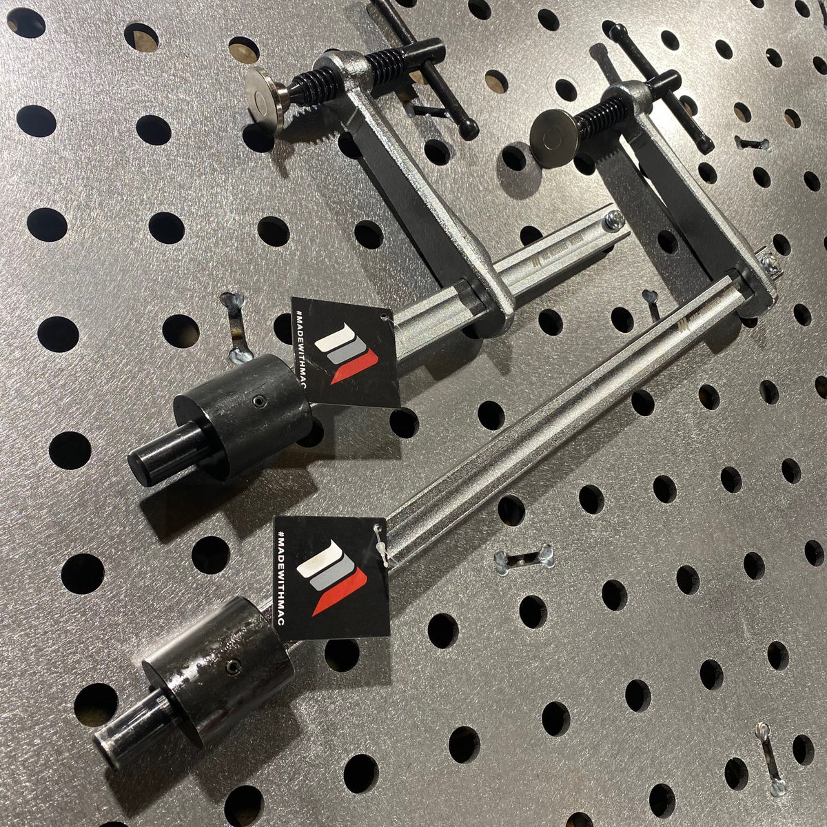 MAC - Strong 150mm  / 300mm T-Handle 16D Fixture Table Weld Clamp Welding