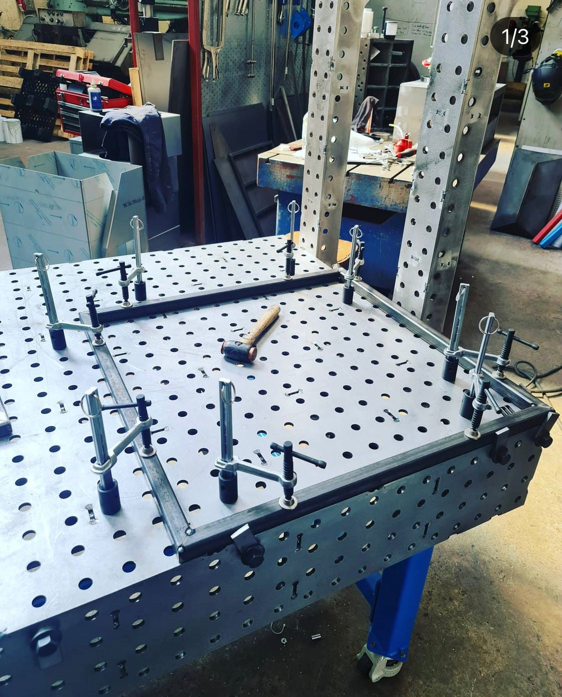 MAC - 1000mm Upright Support Blocks / Stands - Fixture Weld Table Tool ...