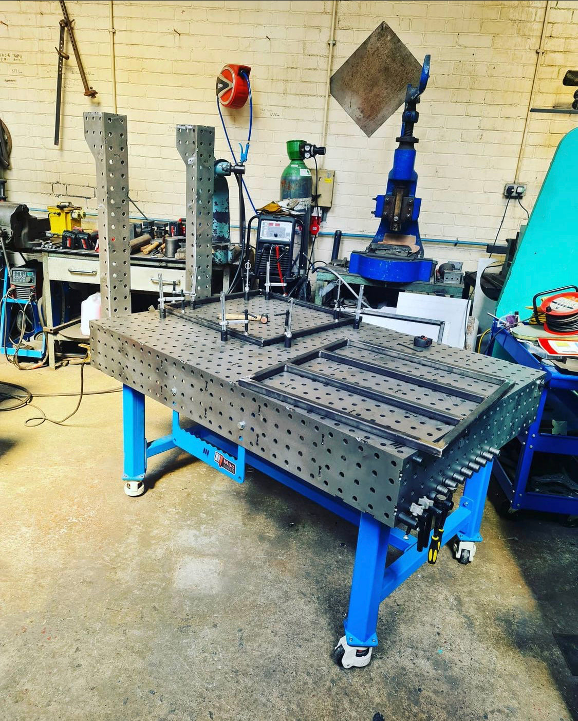 MAC - 1000mm Upright Support Blocks / Stands - Fixture Weld Table Tool ...