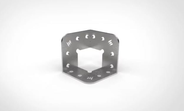 MAC - 100mm /  150mm  3 Way Corner Square Bracket Fixture Weld Table Clamping plate