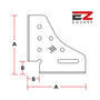 MAC - EZ Square 200mm - 90 Degree Speed Square - Made In Britain - Welding Fabrication Tooling - EZ-SQ200