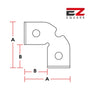 MAC - EZ Square 50mm - 90 Degree Speed Square - Made In Britain - Welding Fabrication Tooling - EZ-SQ50