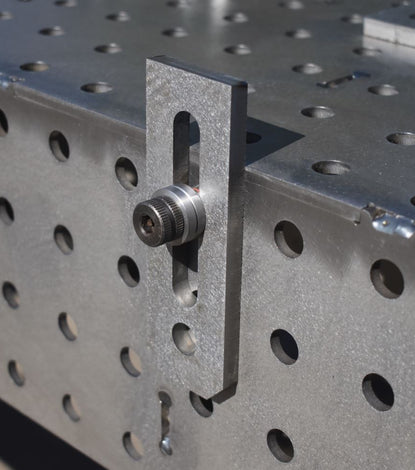 MAC - 150mm Slotted Stop Tab (Pack of 2x) - Fixture Weld Table Tooling ...