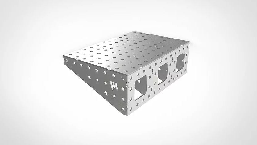 MAC - 1250x250mm Extension Wing for Modular Fixture Weld Table Systems