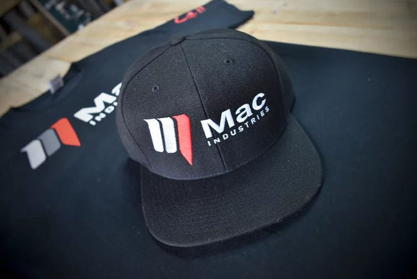 MAC - SnapBack Cap (Curved Peak) One Size 55-60cm