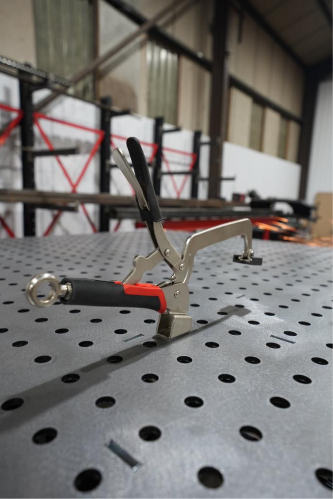 Welding table fixture clamps discount