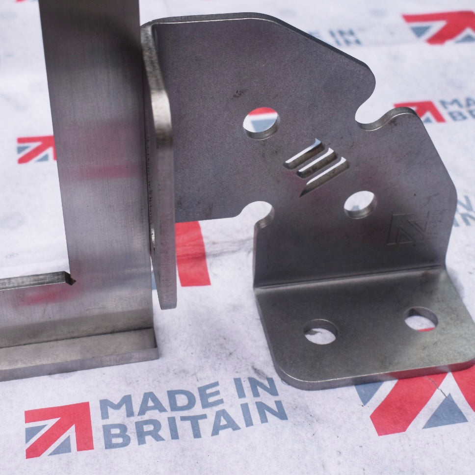 MAC - EZ Square 100mm - 90 Degree Speed Square - Made In Britain - Welding Fabrication Tooling - EZ-SQ100(SS)