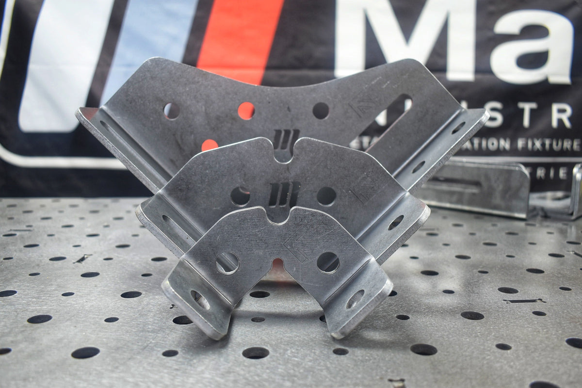 MAC - EZ Square 200mm - 90 Degree Speed Square - Made In Britain - Welding Fabrication Tooling - EZ-SQ200