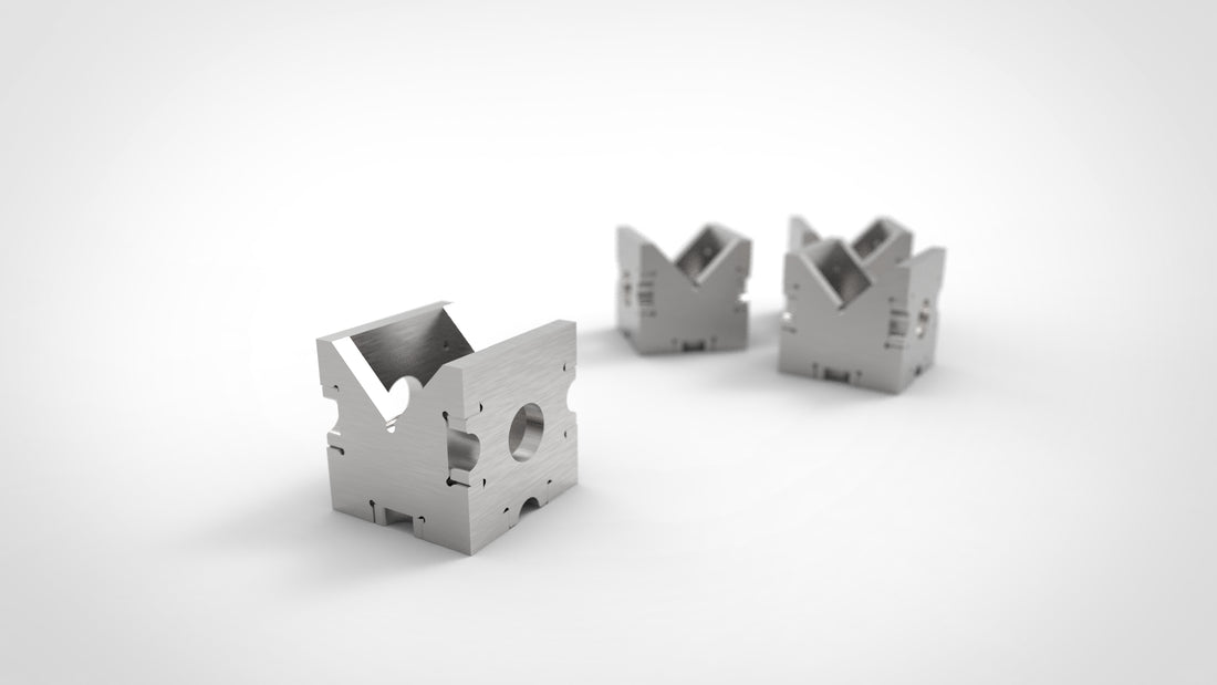 MAC - 4no. V-Block 50mm - Pipe Tube Stay Wedge - Self Build