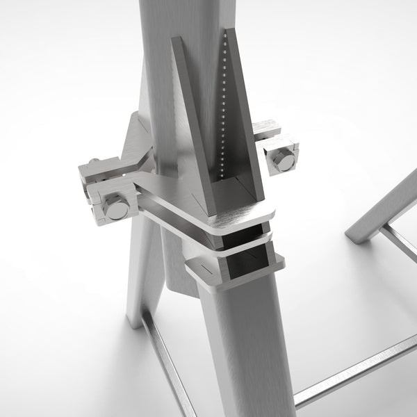 Pair of  PRO Horse - Adjustable Height 800- 1050mm Fabrication Horse Fixture Table Bench Rest